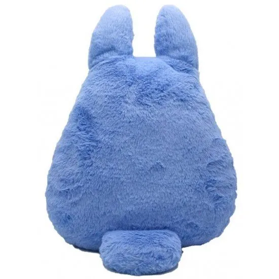 My Neighbor Totoro Blue Totoro Cushion Sun Arrow Studio Ghibli My Neighbor Totoro Cushion - Blue Totoro, showing a large, blue, plush cushion shaped like the Blue Totoro character