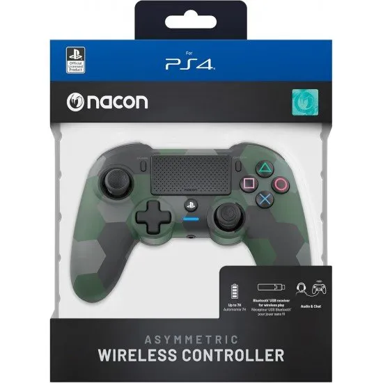 PS4 Asymmetric Controller - Camo Green PS4 Asymmetric Controller - Camo Green