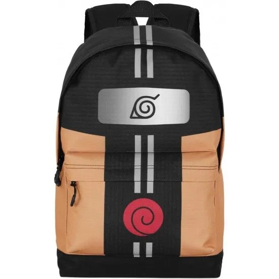 Naruto Shippuden Dress Backpack showing a stylized design inspired by the anime and featuring Ripstop material