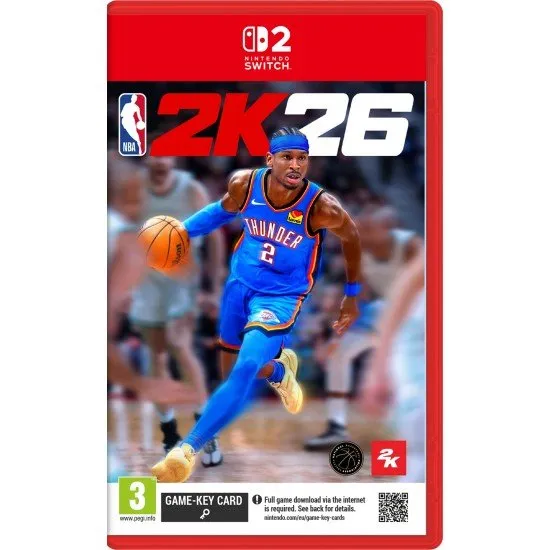 NBA 2K26 (Switch 2 Game Key-Card)