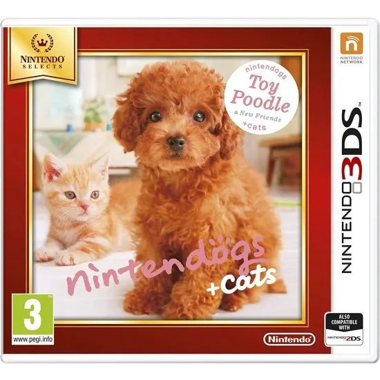 Nintendogs and Cats 3D: Toy Poodle (Selects)