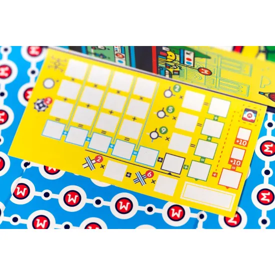 Next Station Paris strategy flip-and-write board game where players design the Paris underground network