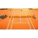 Nickelodeon characters playing a high-energy tennis match on a vibrant court in 4K