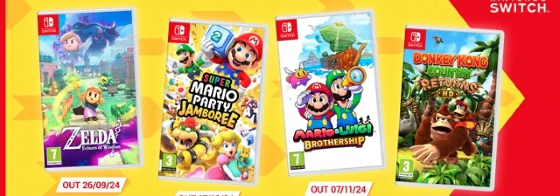 New Nintendo Switch Titles Revealed: Preorder Now at Itemdrop for £43.99 Each!