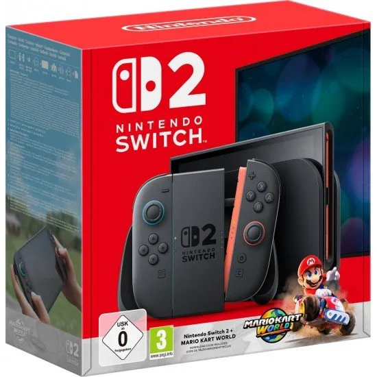 Nintendo Switch 2 + Mario Kart World Nintendo Switch 2 + Mario Kart World Bundle