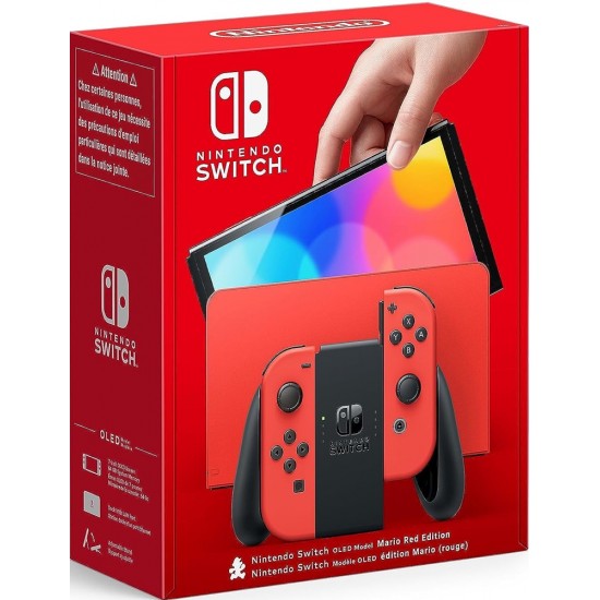 Nintendo Switch OLED Console - Mario Red Edition