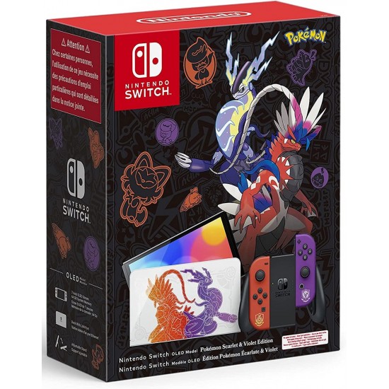 Nintendo Switch OLED Console - Pokémon Scarlet & Violet