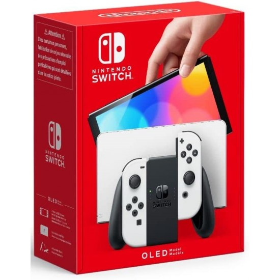 Nintendo Switch OLED Console - White