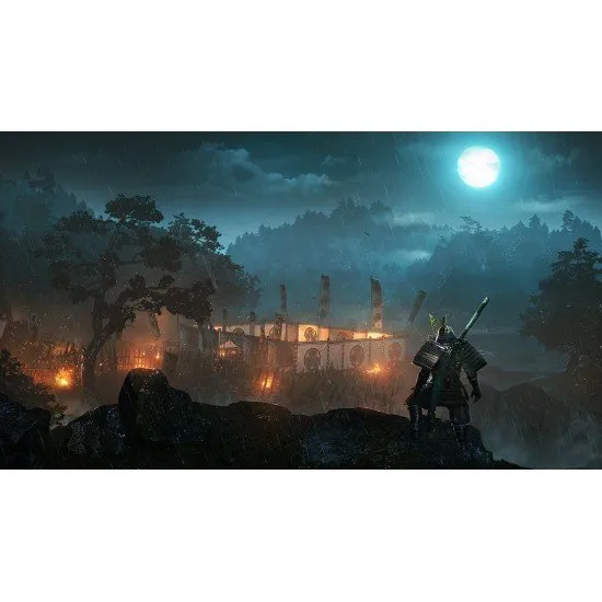 Nioh 3 PS5 box art showing a samurai/ninja character fighting formidable yokai in a dark, stylized open field setting
