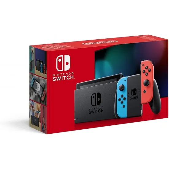 Nintendo Switch Console - Neon Red/Neon Blue