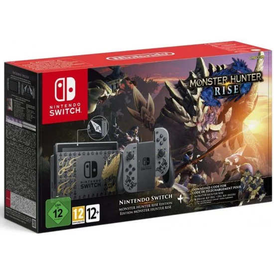 Nintendo Switch Console Monster Hunter Rise Edition at Itemdrop
