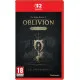 The box art for The Elder Scrolls IV: Oblivion Remastered Deluxe Edition on Switch 2, showing a character standing before the Daedric planes of Oblivion.