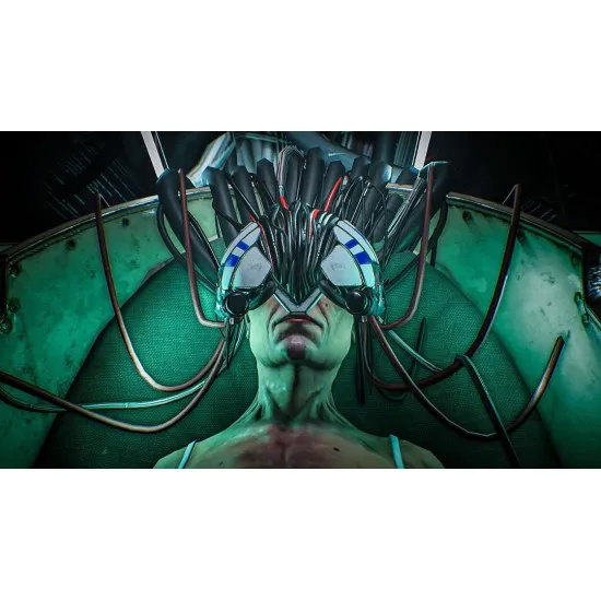 Nintendo Switch 2 game case for Observer System Redux Limited Edition showing Daniel Lazarski in a neon-lit dystopian setting