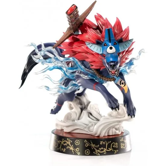 Okami PVC Statue - Oki (Wolf Form)