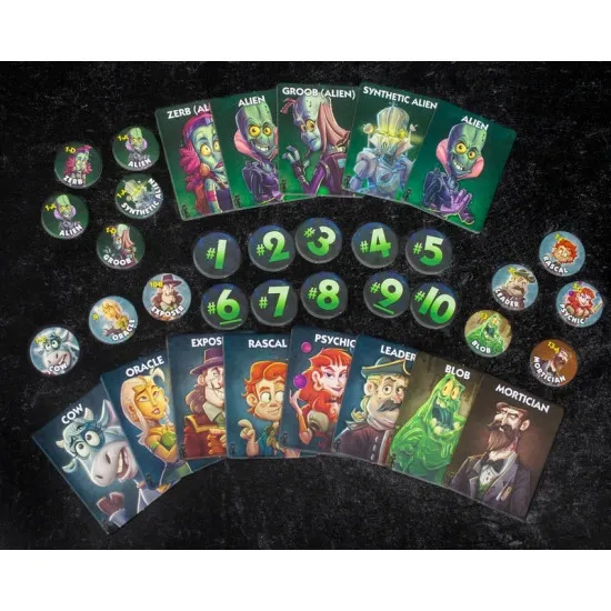 One Night: Ultimate Alien fast-paced alien deduction card game