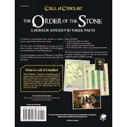 Call of Cthulhu RPG: 7th Edition - The Order of the Stone Call of Cthulhu RPG: 7th Edition - The Order of the Stone