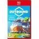 Outbound Switch 2 box art showing a modular camper van under a sunset with solar panels