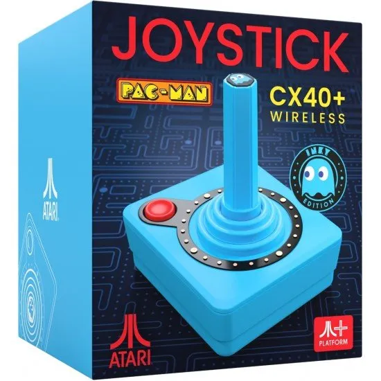 Pac-Man CX40+ Wireless Joystick - Blue