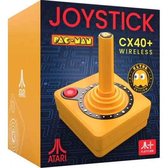 Pac-Man CX40+ Wireless Joystick - Orange