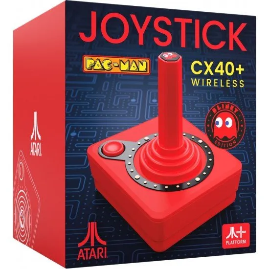 Pac-Man CX40+ Wireless Joystick - Red