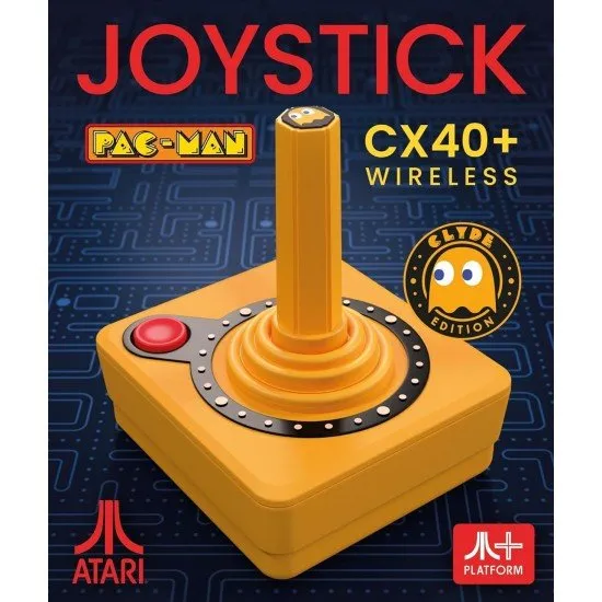 Pac-Man CX40+ Wireless Joystick - Orange