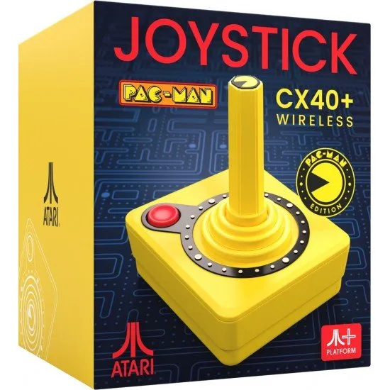 Pac-Man CX40+ Wireless Joystick - Yellow