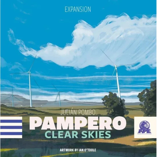 Pampero: Clear Skies Expansion with new modules and components for the Pampero board game