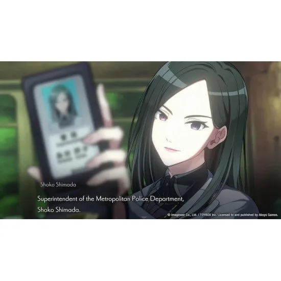 Path of Mystery A Brush with Death Nintendo Switch box art showing university students and a landscape painting