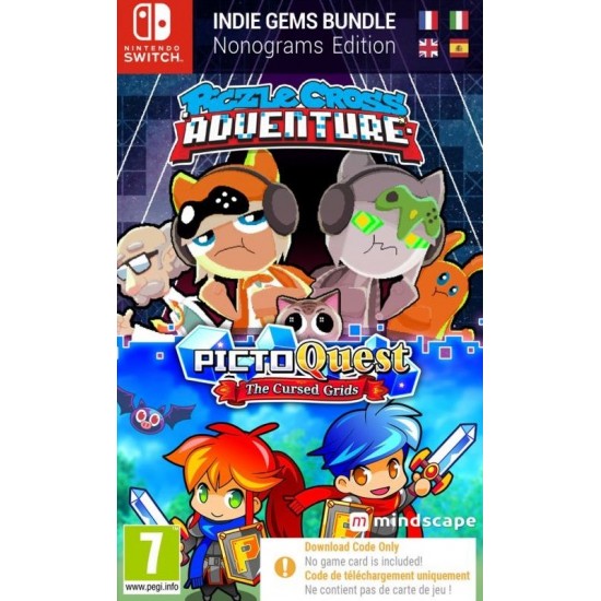 Piczle Cross Adventure / PictoQuest: The Cursed Grids (CIAB) (Switch)