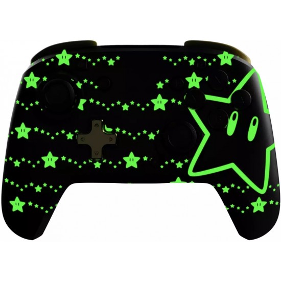 PDP Switch REMATCH GLOW Wireless Controller - Mario Stars