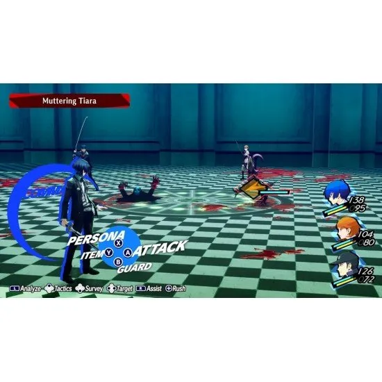 Persona 3 Reload Switch 2 The box art for Persona 3 Reload on Nintendo Switch 2, showing the protagonist wielding an Evoker, surrounded by his SEES teammates.