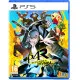A PlayStation 5 game case showcasing a group of anime teenagers posing confidently with their magical personas manifest behind them under a bright yellow sky