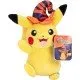 Halloween Pikachu Plush An 8-inch Pokémon Pikachu plush toy wearing a unique witch hat for Halloween. The plush is made from a soft material and has authentic details.