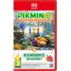 Nintendo Switch 2 game case for Pikmin 4 Nintendo Switch 2 Edition showing Rescue Pup Oatchi, red, blue, and yellow Pikmin in a 4K garden setting