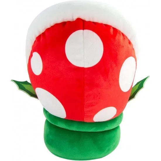 An official 40cm Super Mario Piranha Plant plush toy from Tomy, with a soft, squishy texture and authentic design.