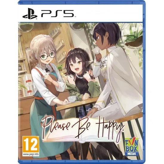 An anime-style fox girl with orange hair standing in a vibrant, floating city street