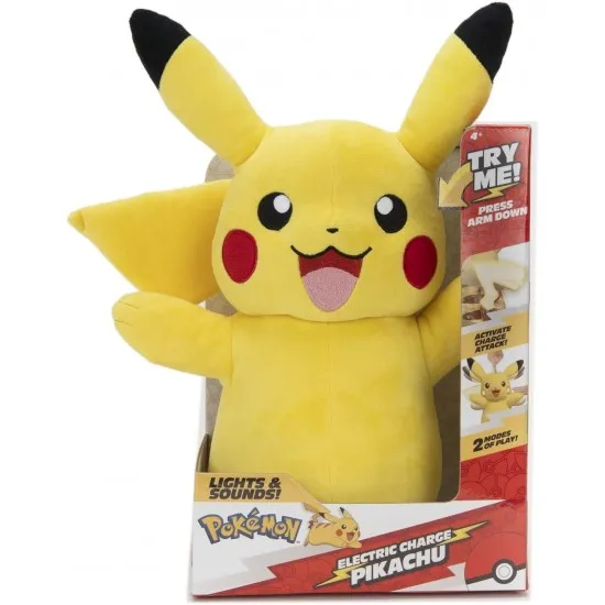 Pokémon Plush - Electric Charge Pikachu