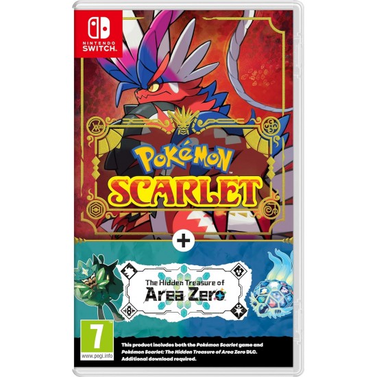 Pokémon Scarlet & Area Zero  (Switch)