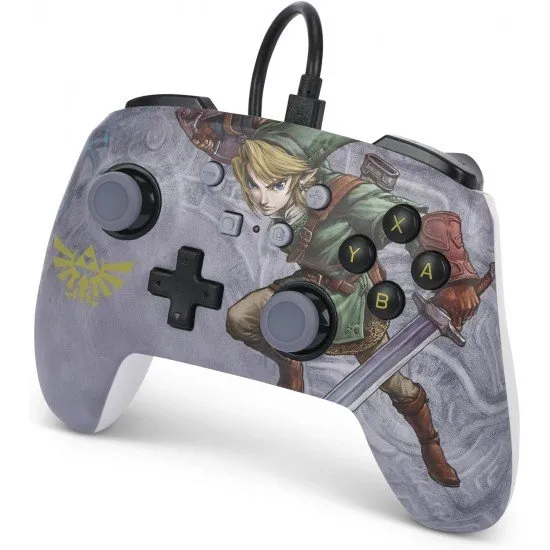 PowerA Switch Enhanced Controller - Zelda Valiant Link PowerA Switch Enhanced Controller - Zelda Valiant Link
