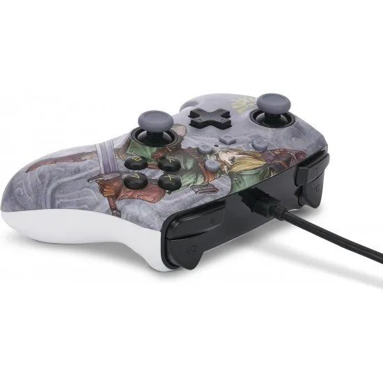 PowerA Switch Enhanced Controller - Zelda Valiant Link PowerA Switch Enhanced Controller - Zelda Valiant Link