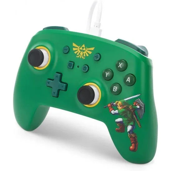 PowerA Switch Enhanced Controller - Zelda Hyrule Defender PowerA Switch Enhanced Controller - Zelda Hyrule Defender