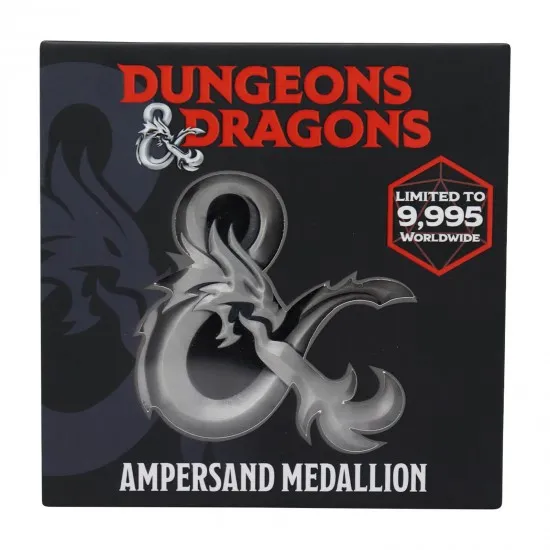 Dungeons & Dragons Medallion - Ampersand Silver