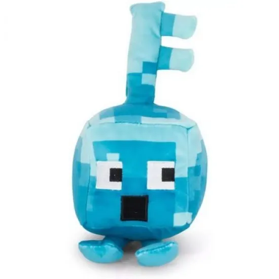 Minecraft Dungeons Plush - Mini Crafter Diamond Key Golem Surprised