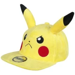 Pokemon Plush Cap - Angry Pikachu Pokemon Plush Cap - Angry Pikachu