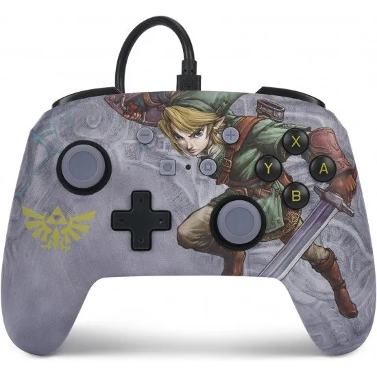 PowerA Switch Enhanced Controller - Zelda Valiant Link PowerA Switch Enhanced Controller - Zelda Valiant Link