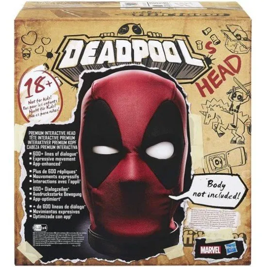 Marvel Legends Premium Interactive Deadpool Head Marvel Legends Premium Interactive Deadpool Head