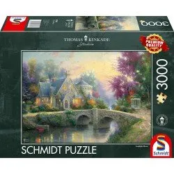 Schmidt	Jigsaw Puzzle - Thomas Kinkade: Lamplight Manor (3000pc) Schmidt	Jigsaw Puzzle - Thomas Kinkade: Lamplight Manor (3000pc)