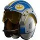 Star Wars Carson Teva Pilot Helmet The Star Wars Black Series Carson Teva helmet, a highly detailed collectible with lights and sounds.