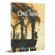 The cover of the hardback RPG supplement, The One Ring: Realms of the Three Rings, featuring intricate illustrations of elves and elven realms.