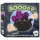 BOOoop Board Game The box art for the BOOoop abstract strategy game, showing a bed playing surface with wooden cat and kitten pieces, and the title in a playful, stylized font.